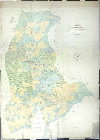 Image: Peasmarsh tithe map